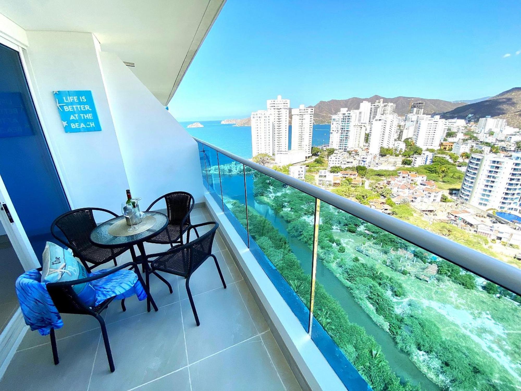 Apartamentos Reserva Del Mar - Frente Al Mar By Soho Santa Marta  Ngoại thất bức ảnh